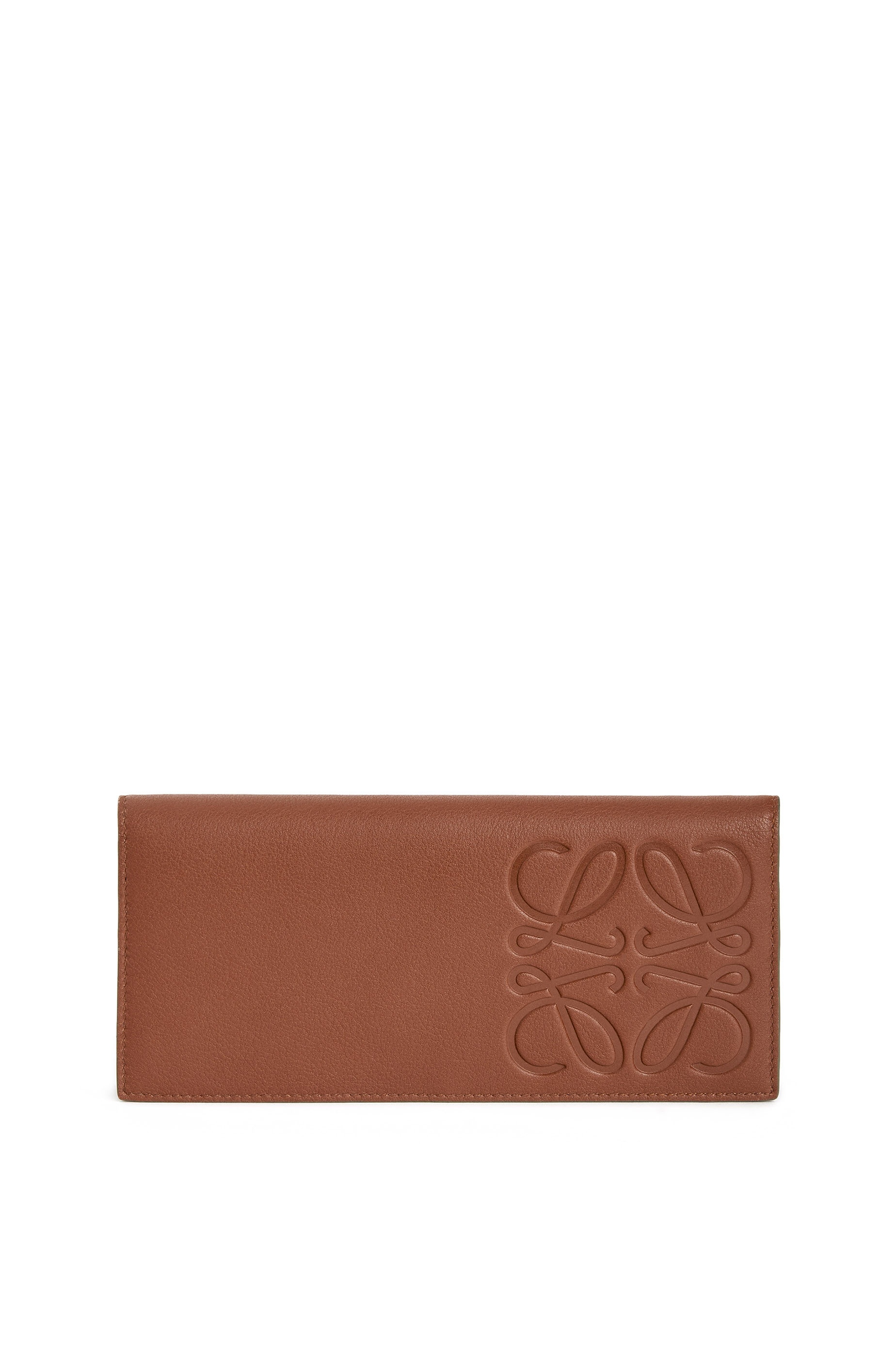 Long horizontal wallet in smooth calfskin - 1