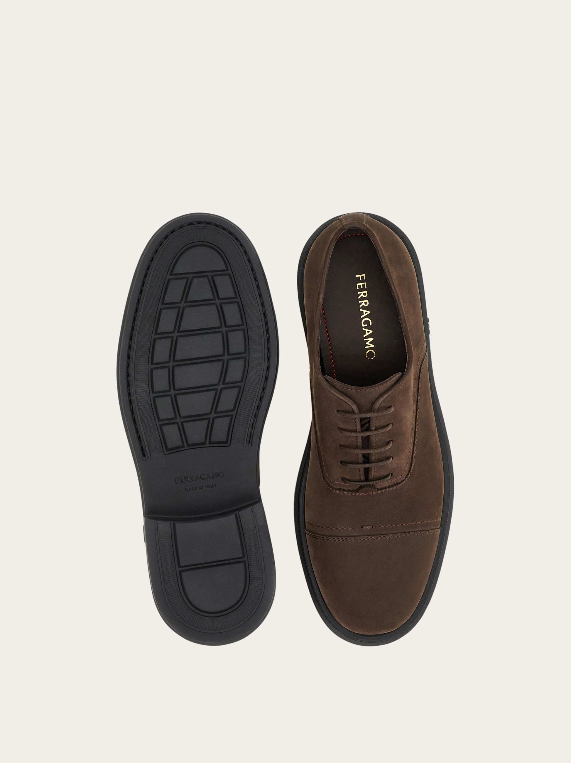 Oxford with toe cap - 5