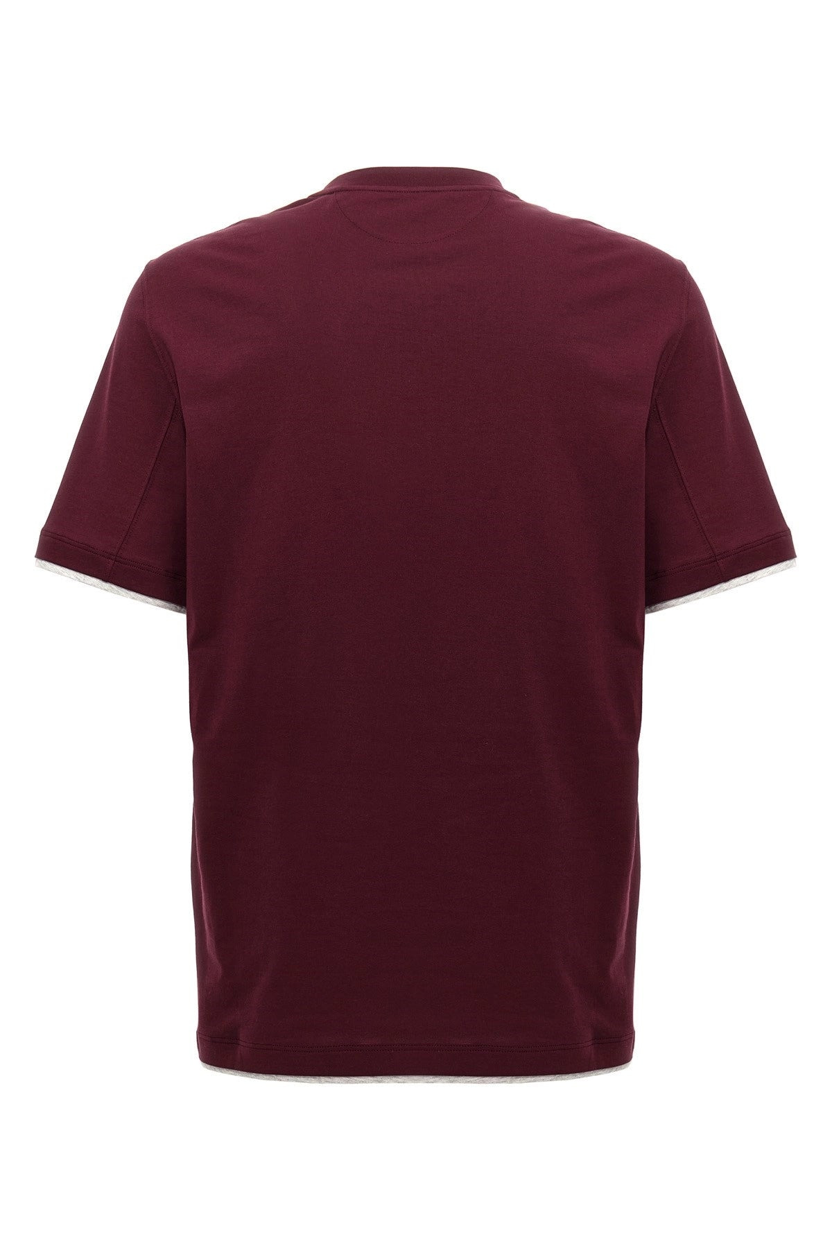 Brunello Cucinelli Men Double Layer T-Shirt - 3