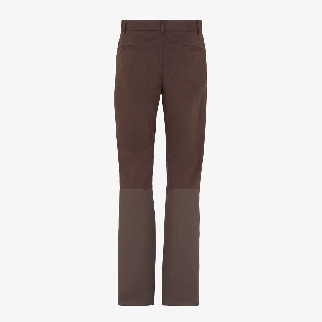 Brown gabardine pants - 2