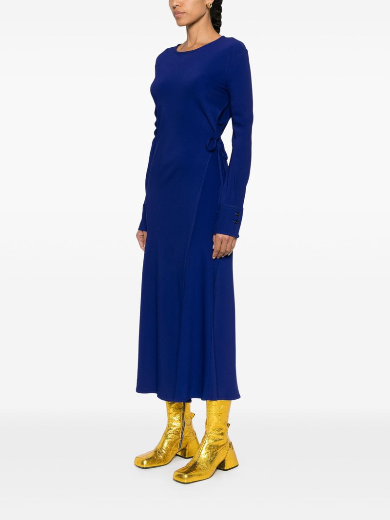 long-sleeve maxi wrap dress 3