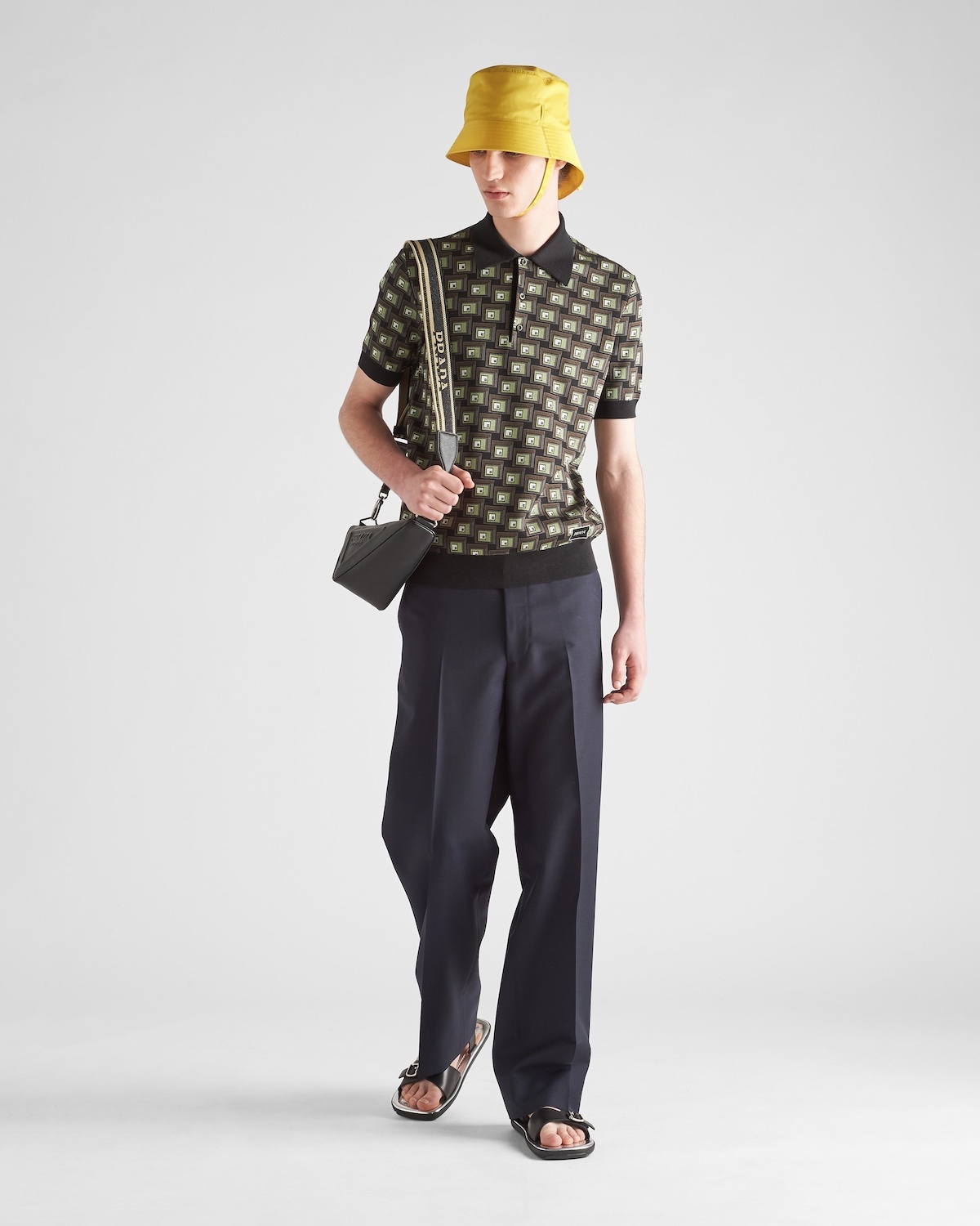 Cotton and silk polo shirt - 2