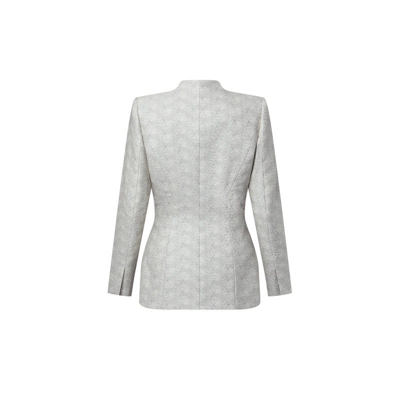 Louis Vuitton Damier Accent Collarless Blazer outlook