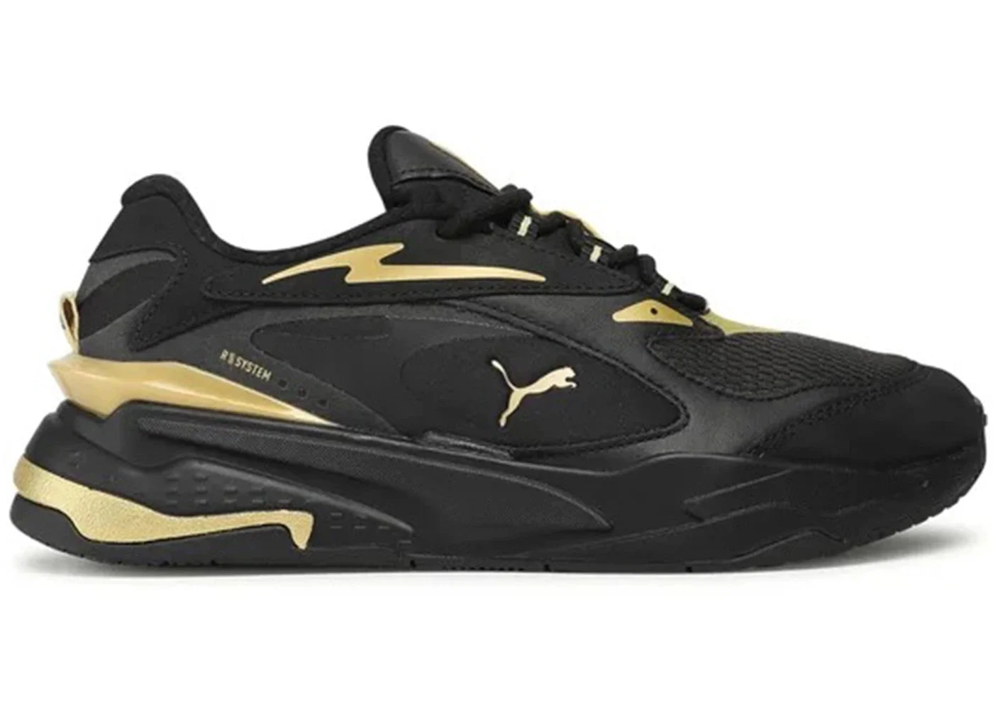 Puma RS-Fast Metal V2 Black Team Gold - 1
