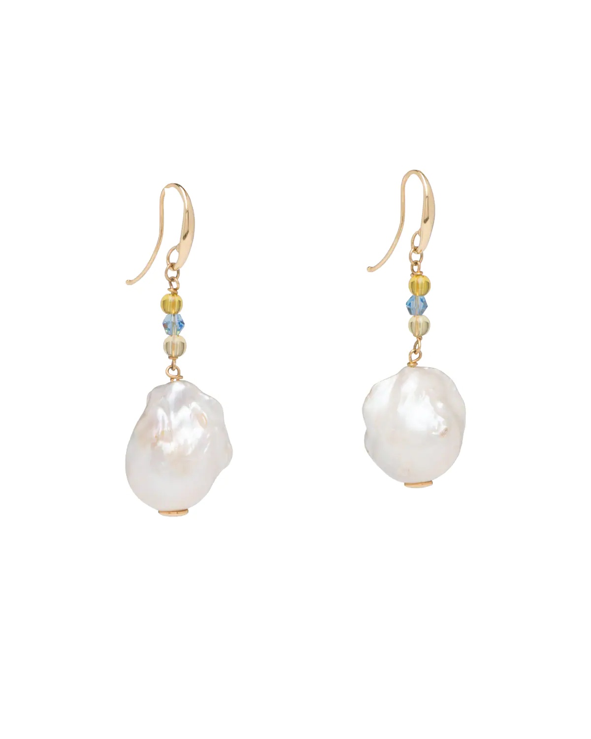 Prada Fine Jewellery gold and pearl earrings - 1