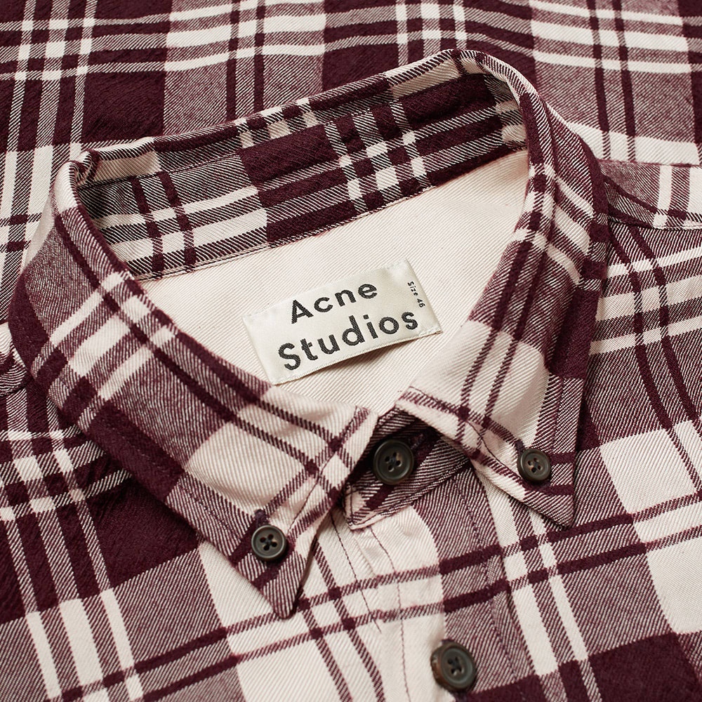 Acne Studios Sarkis Woven Check Shirt - 2