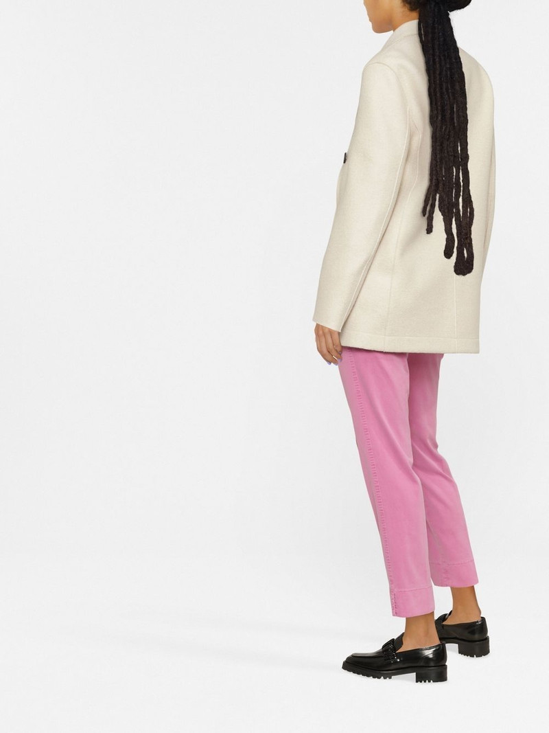 Harris Wharf London peak lapels double-breasted blazer outlook