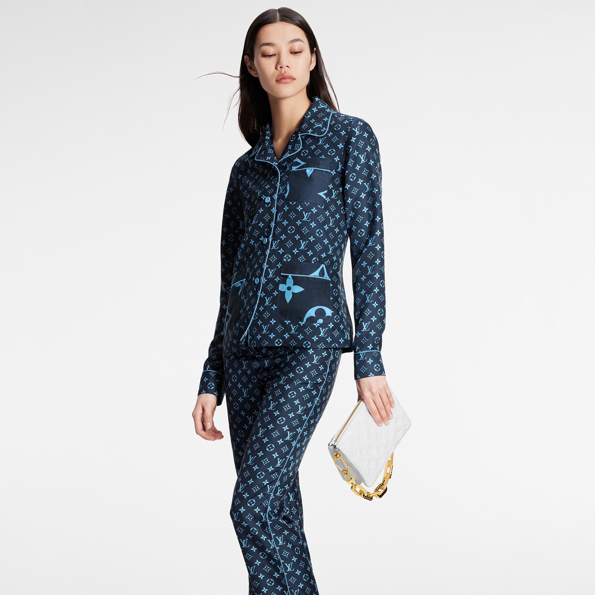 Midnight Monogram Pajama Pants - 5