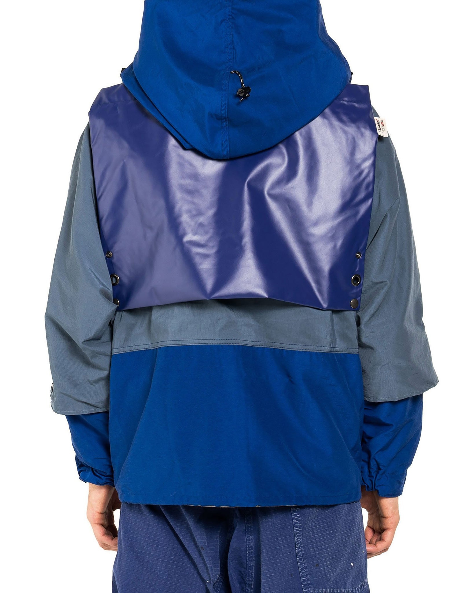 60/50 CLOTH KAMAKURA ANORAK BLOUSON NAVY - 4