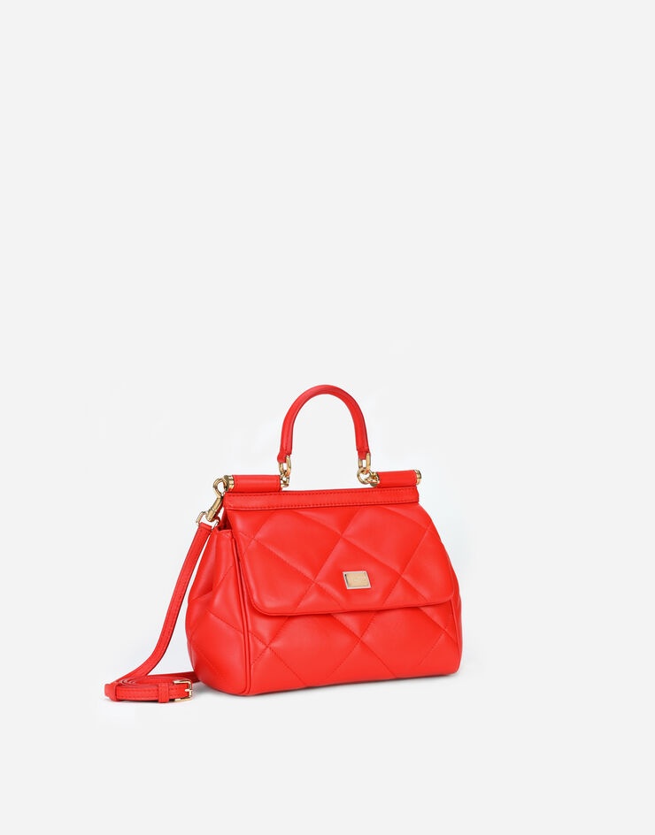 Small Sicily bag in quilted Aria calfskin - 2