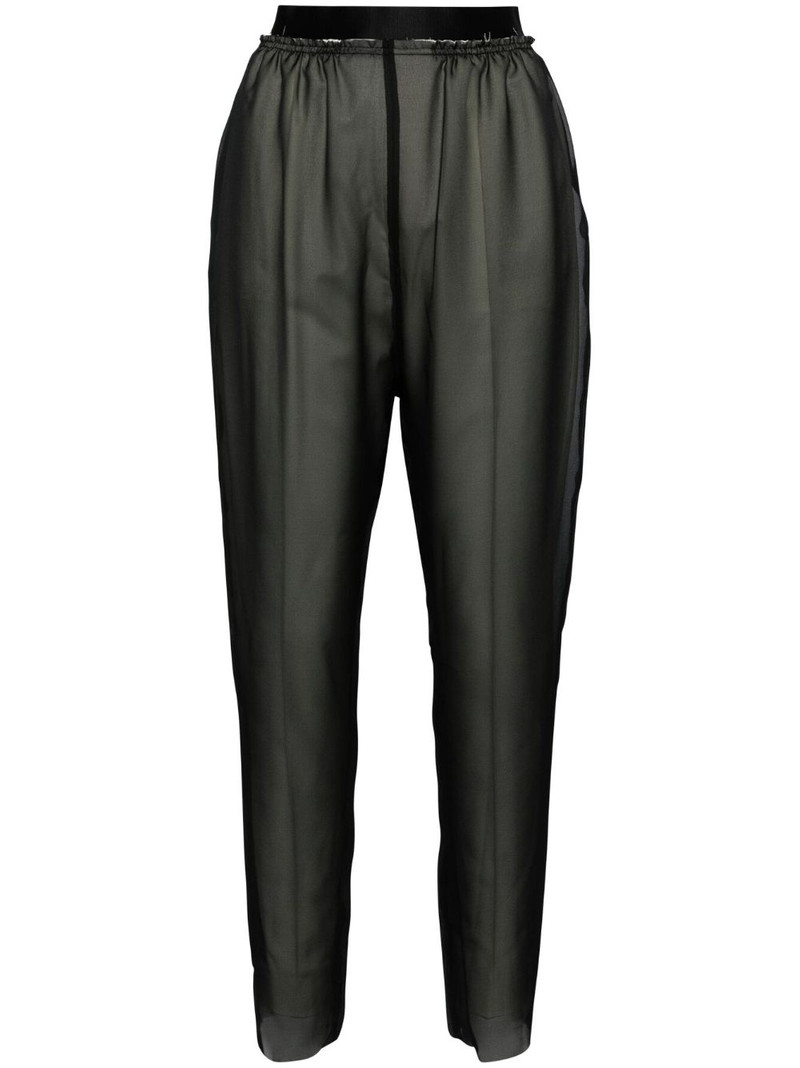 layered tapered trousers 1