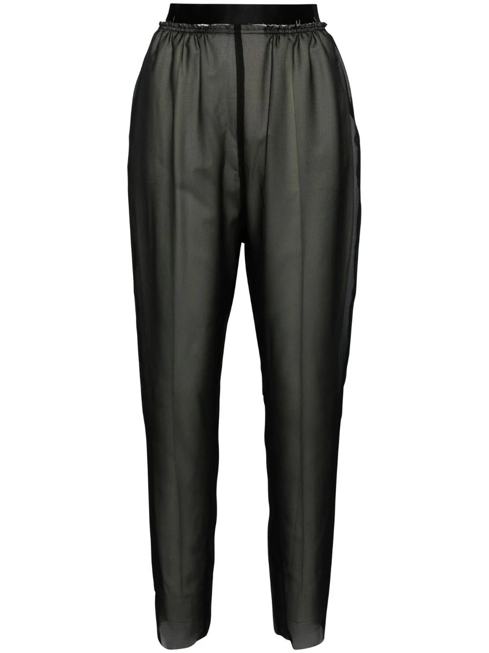 layered tapered trousers - 1