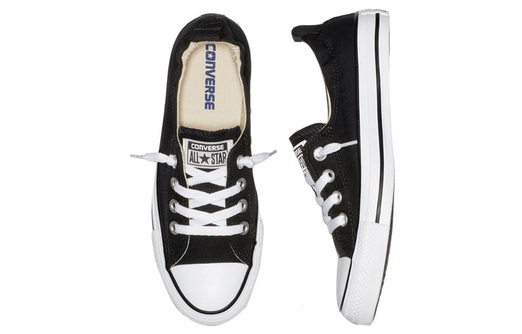 (WMNS) Converse Chuck Taylor All Star Shoreline Slip 'Black' 537081F - 4