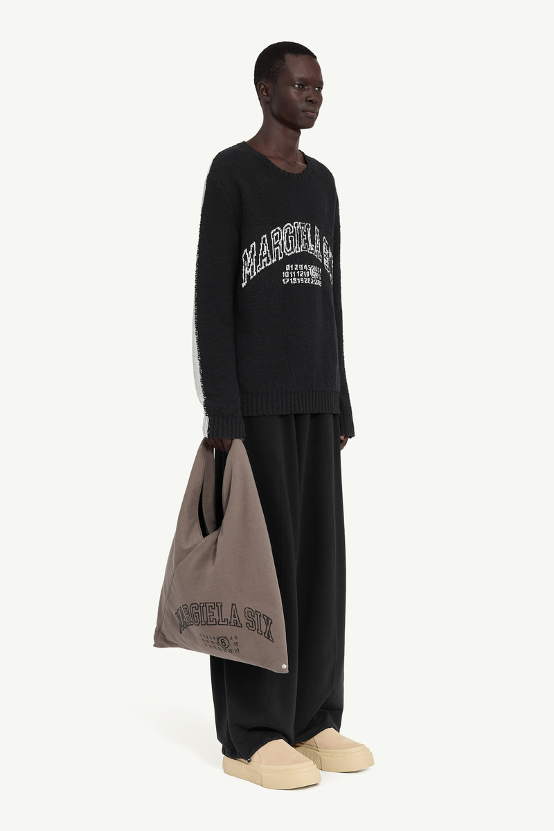 MM6 Maison Margiela Crewneck varsity jumper outlook