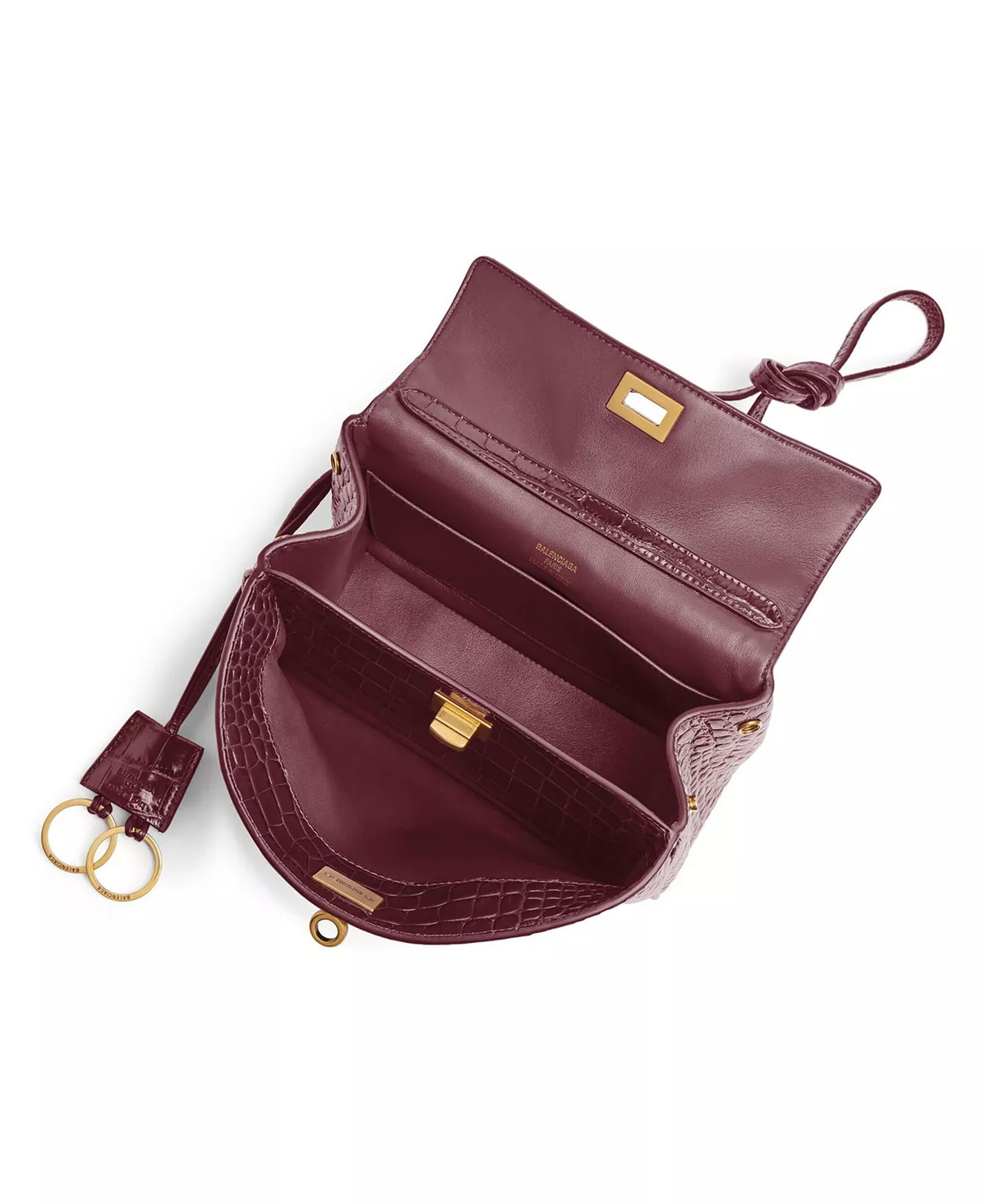 Rodeo Mini Handbag Crocodile Embossed - 5