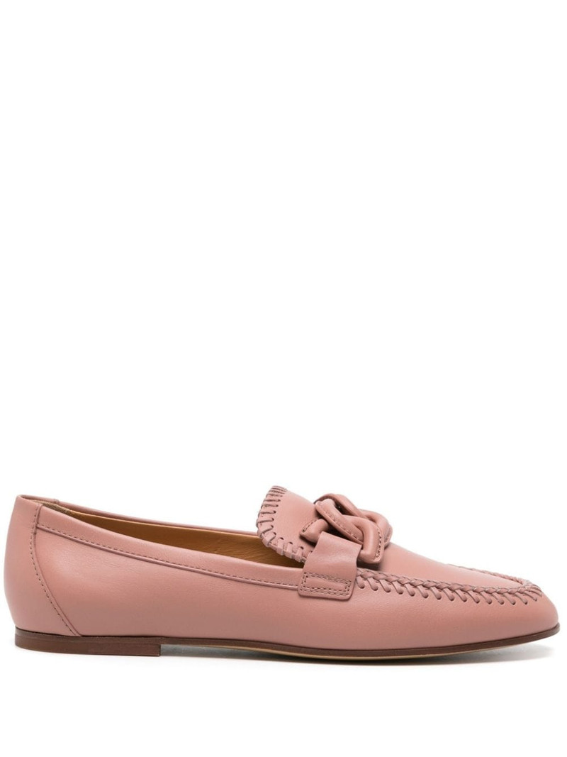 Kate braided-detailed loafers 1
