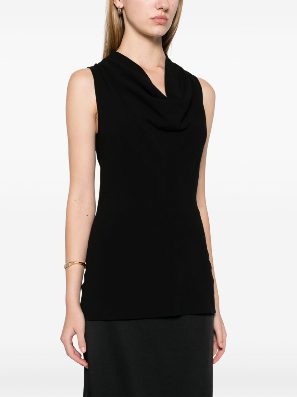 cowl-neck top - 3