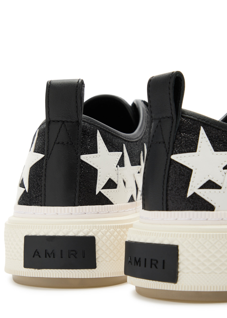 Amiri Court Low Glittered Sneakers - 4
