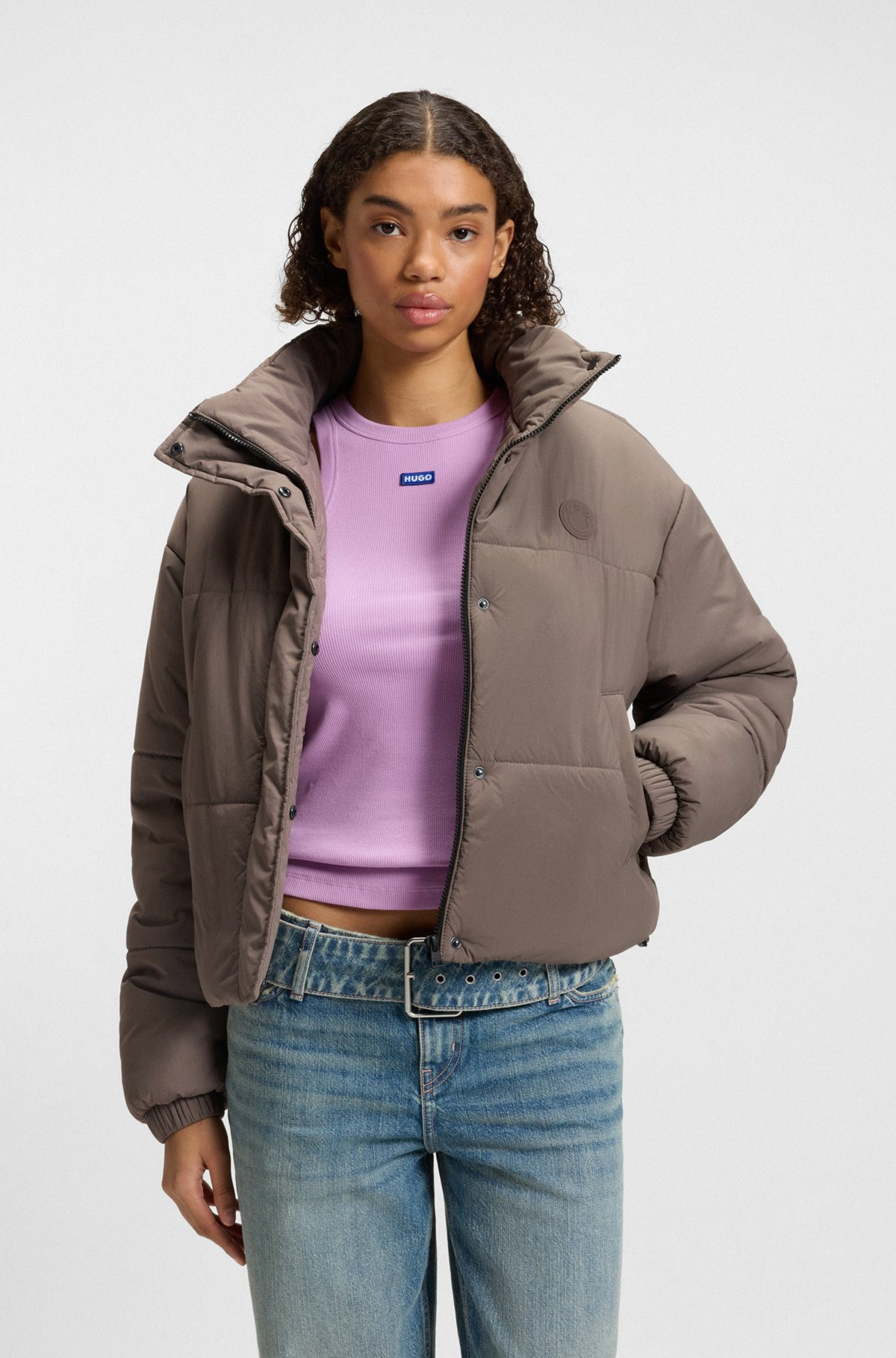 RELAXED-FIT PADDED JACKET WITH WATER-REPELLENT OUTER - 2