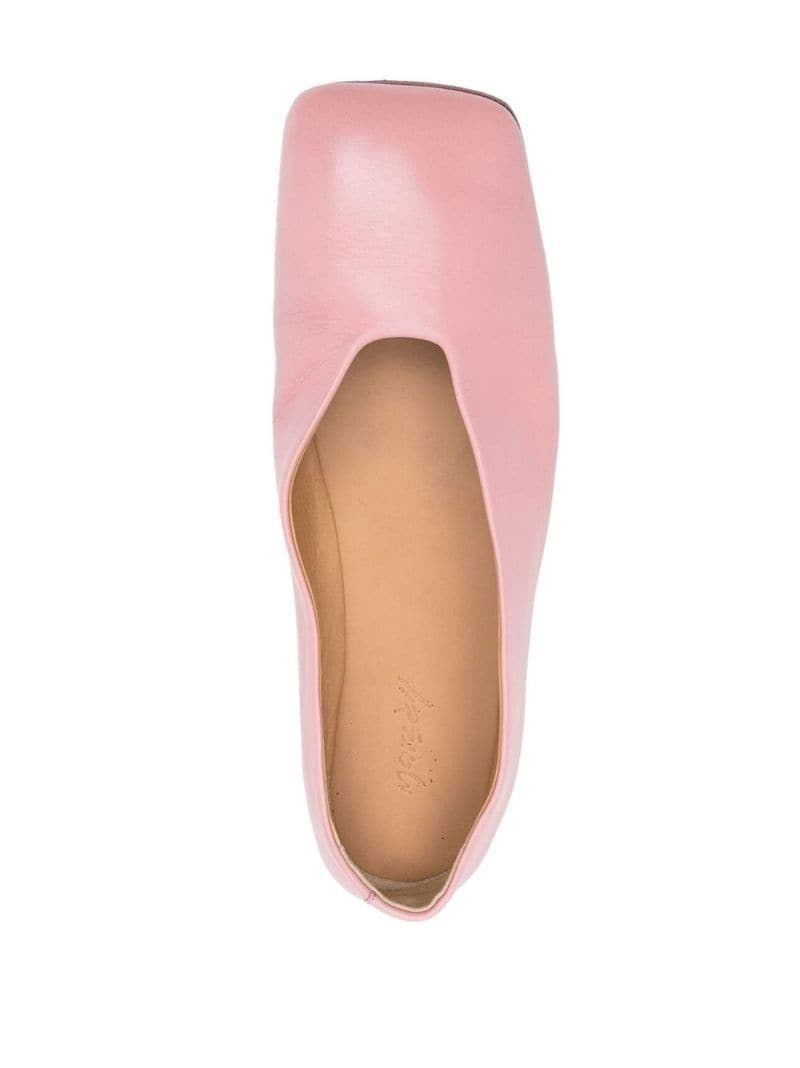 square toe ballerina shoes - 7