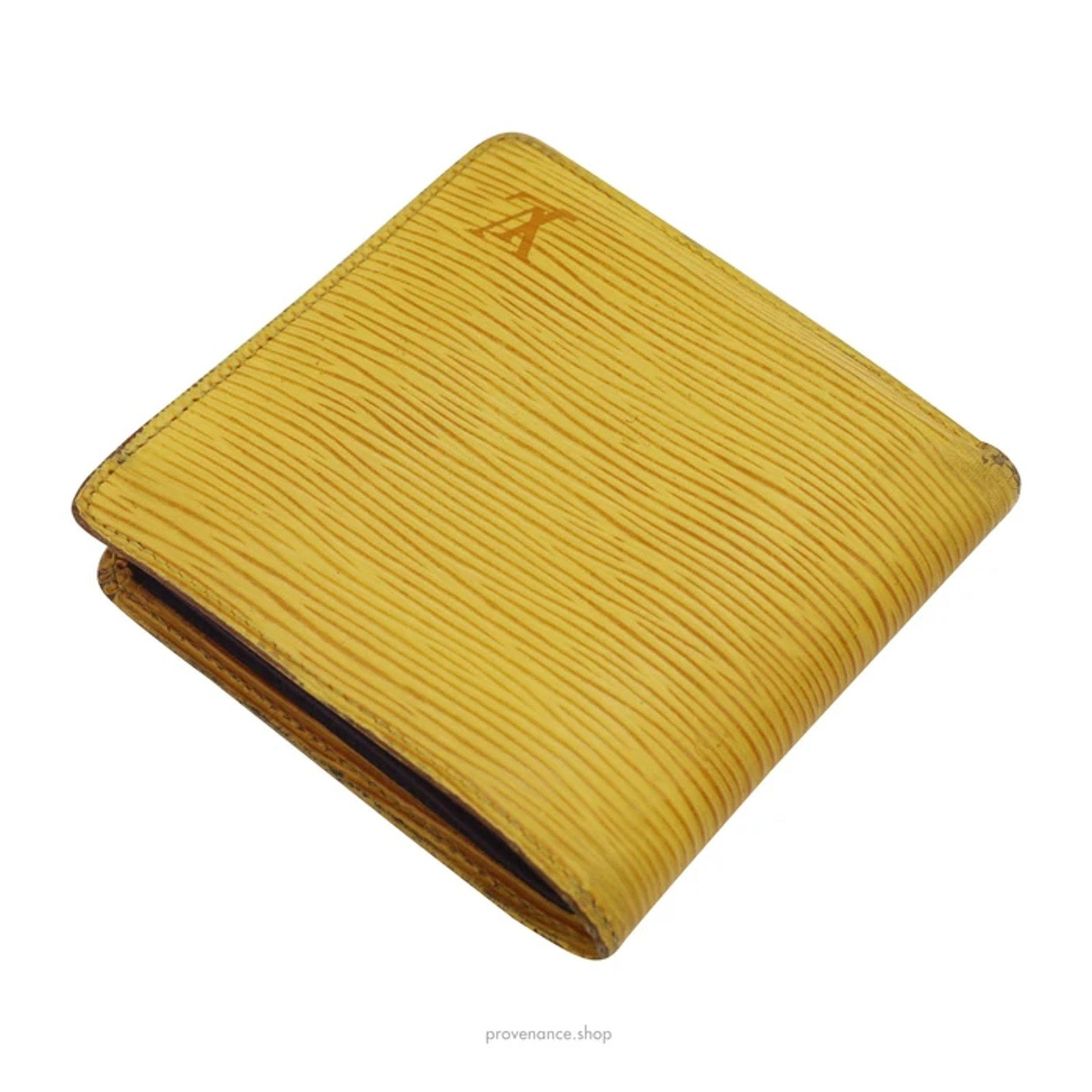 Louis Vuitton Marco Wallet - Tassil Yellow Epi Leather - 4