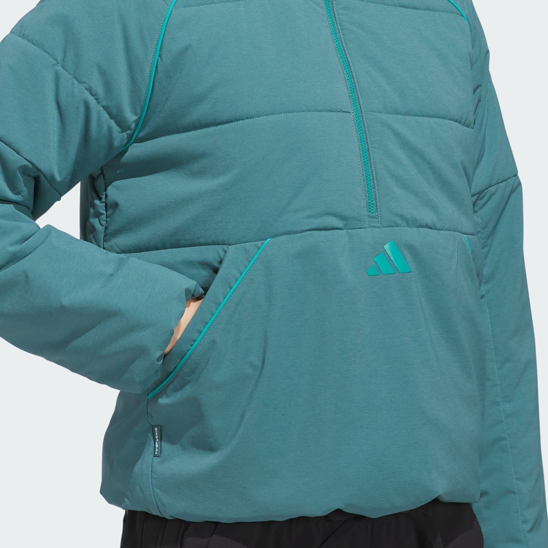 Beyond Twistweave Loose Quarter-Zip Jacket - 6
