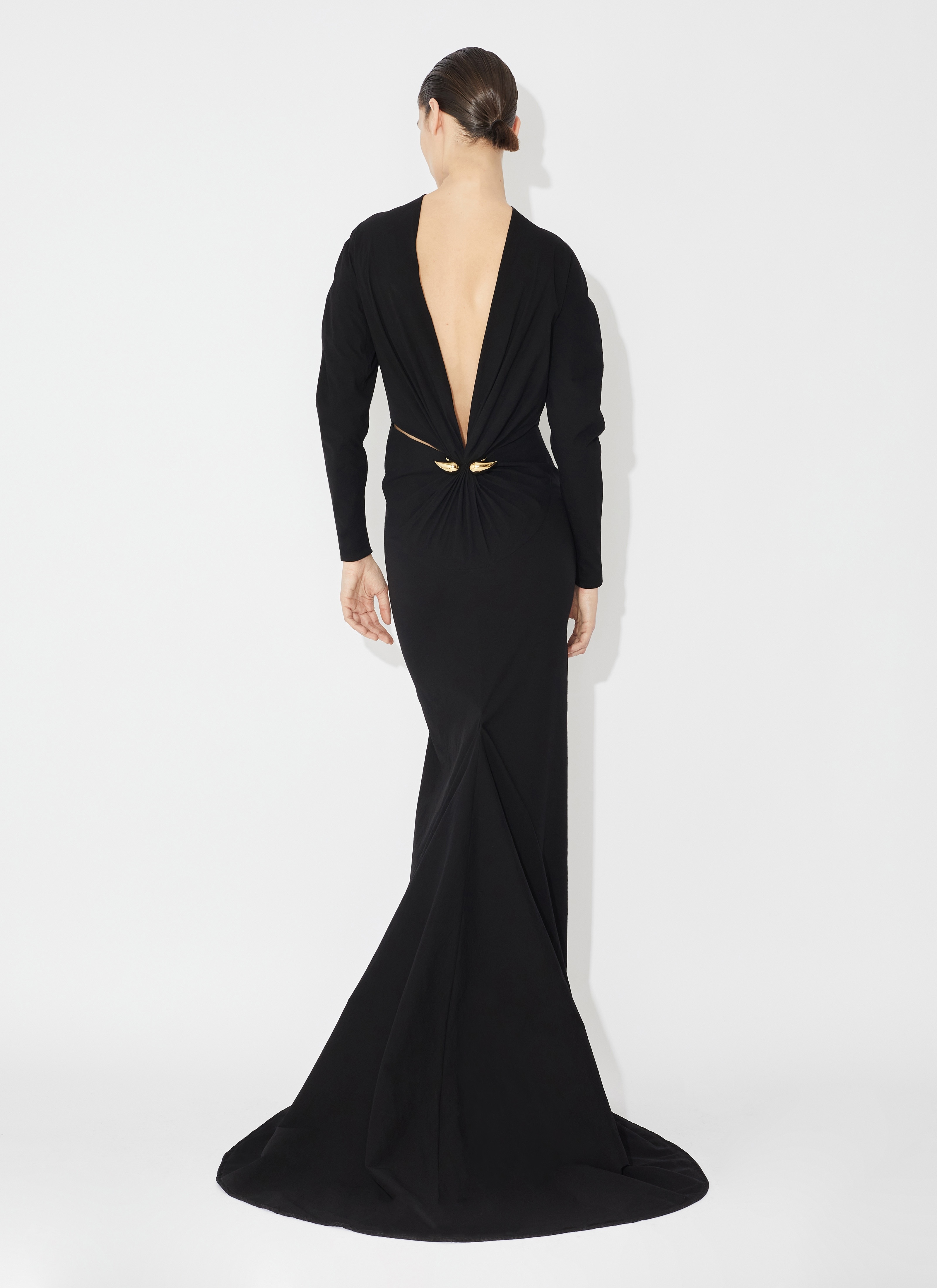 ワンピース ALAIA  Embellished taffeta gown ALAIA Embellished taffeta gown (ALAIA/ワンピース) 99829036