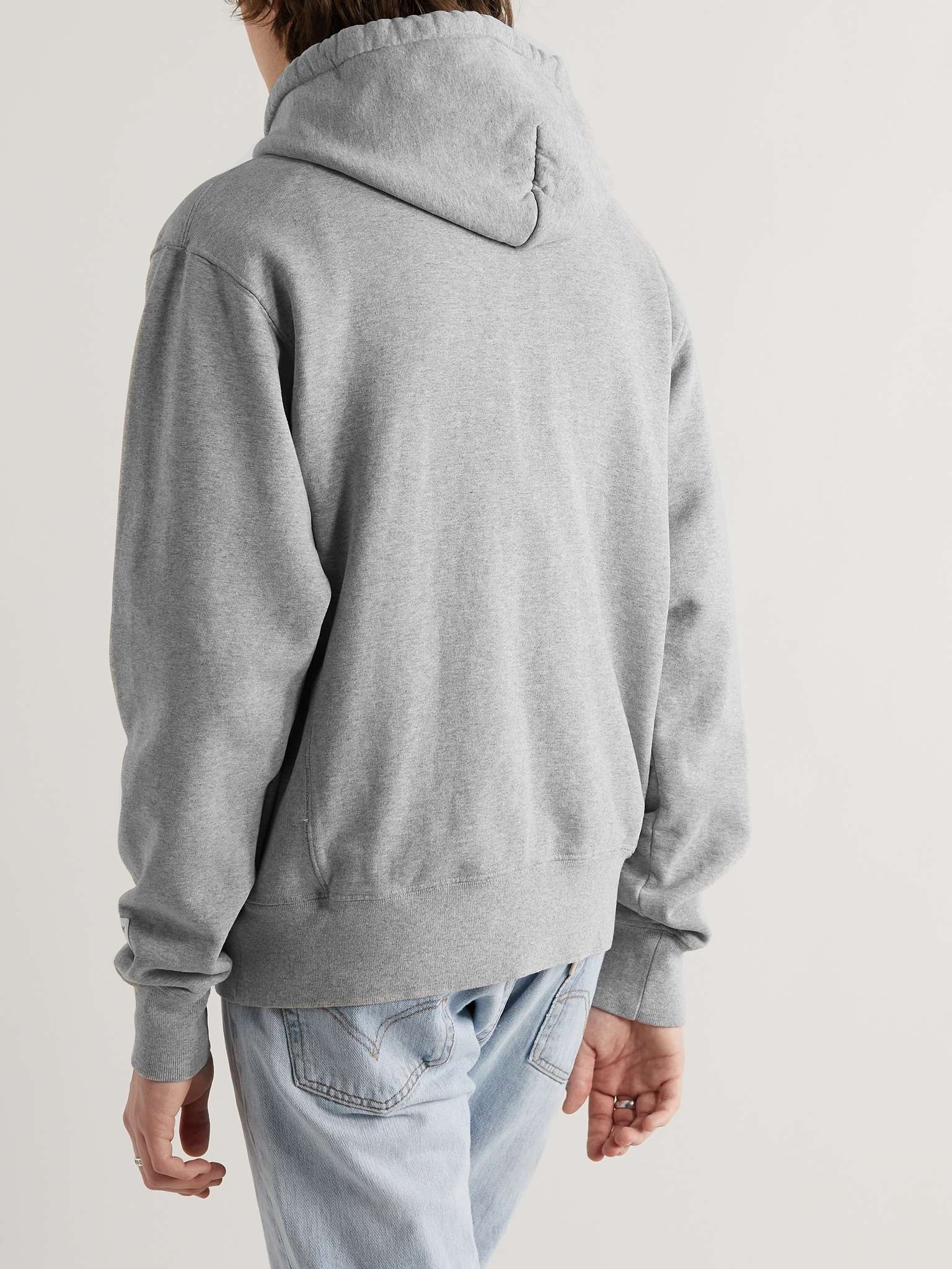 Logo-Print Cotton-Jersey Hoodie - 4