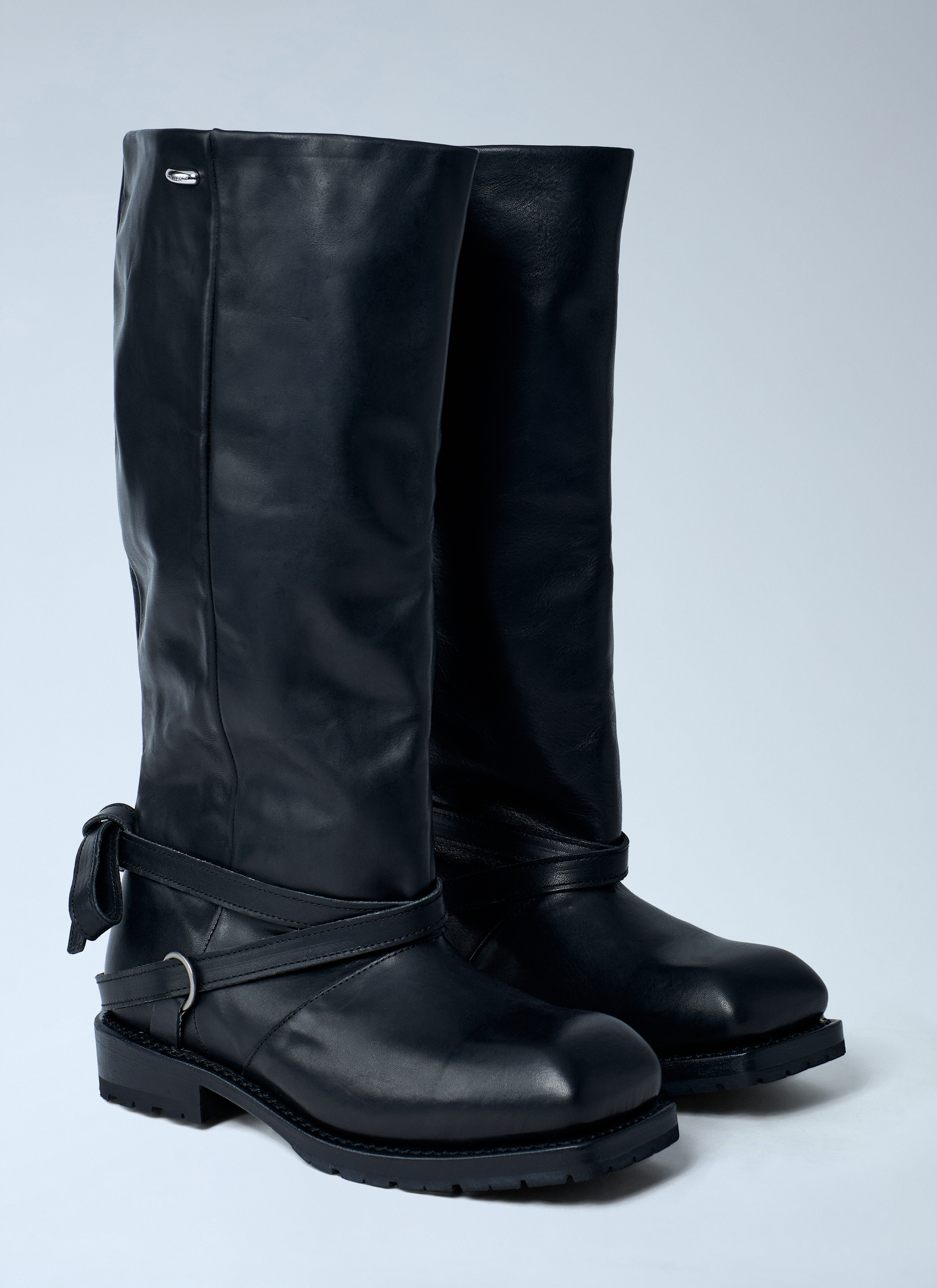 High Engine Leather Boots - 2