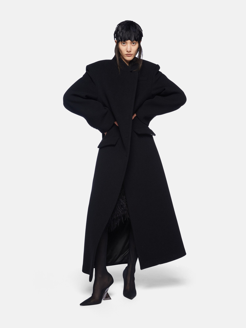 BLACK LONG COAT 5