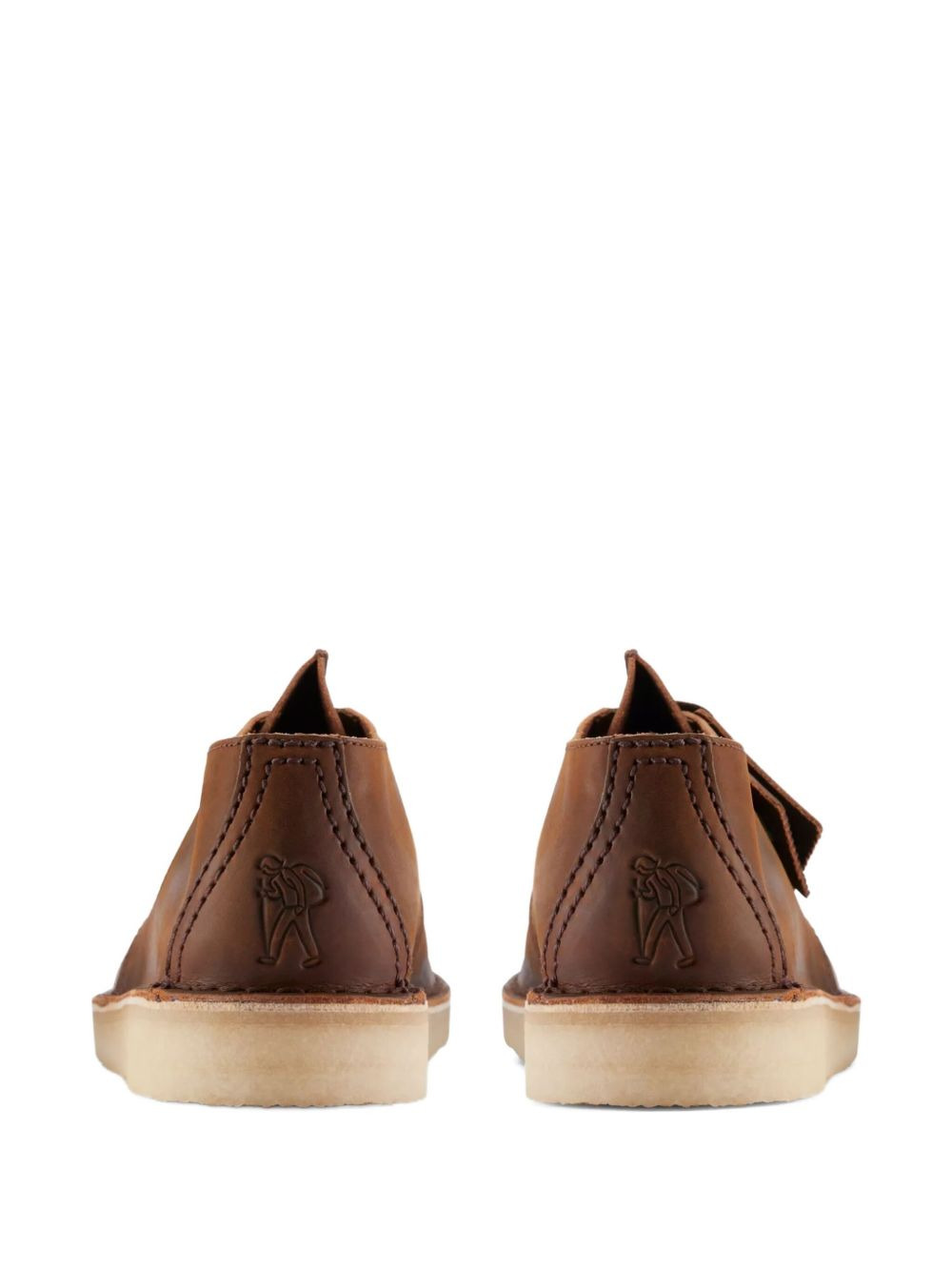 leather lace-up boots - 3