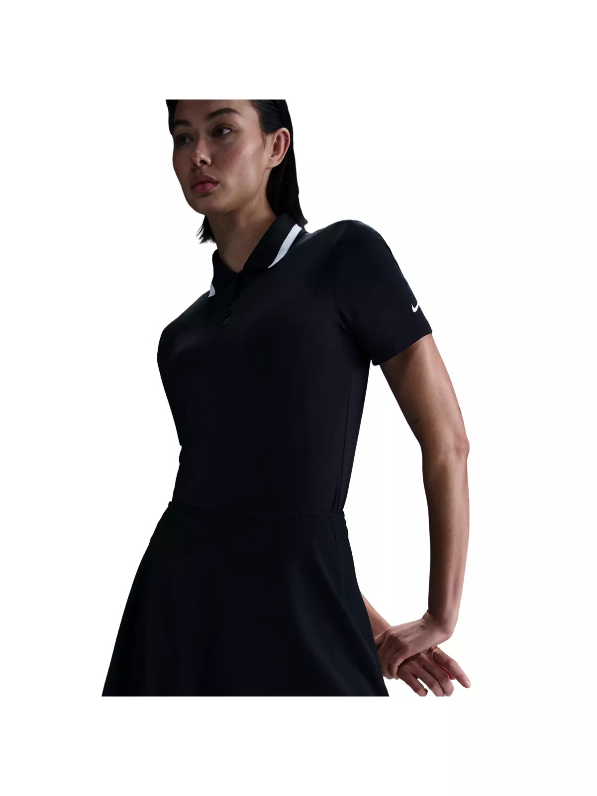 Women's Tour Dri-FIT Flouncy Golf Skirt -Black - 3
