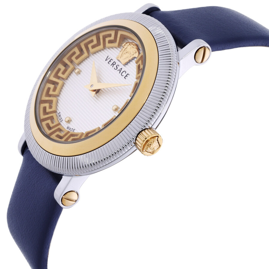 Versace Greca Flourish Quartz Silver Dial Ladies Watch VE7F00223 - 2