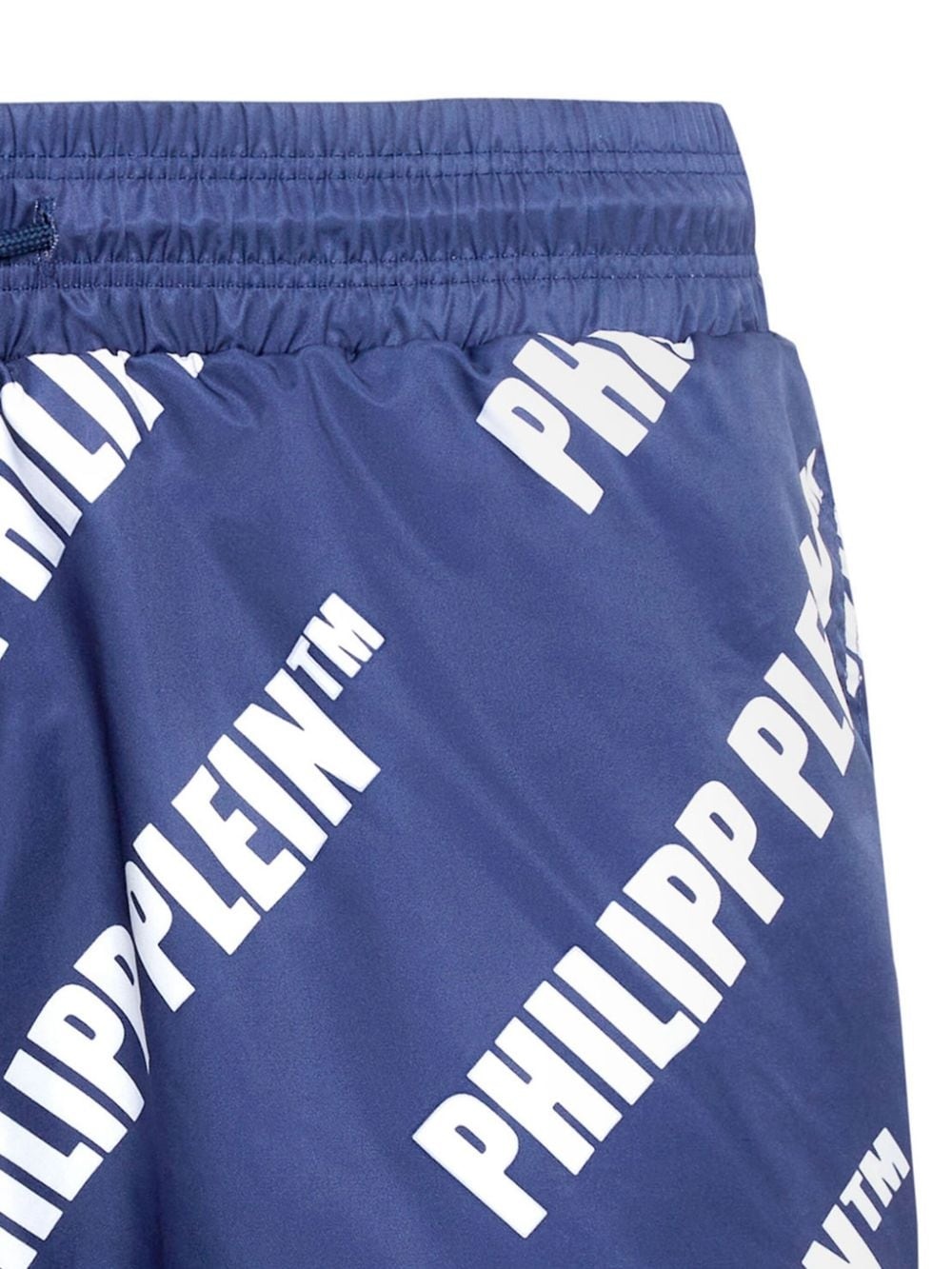 logo-print swim shorts - 2