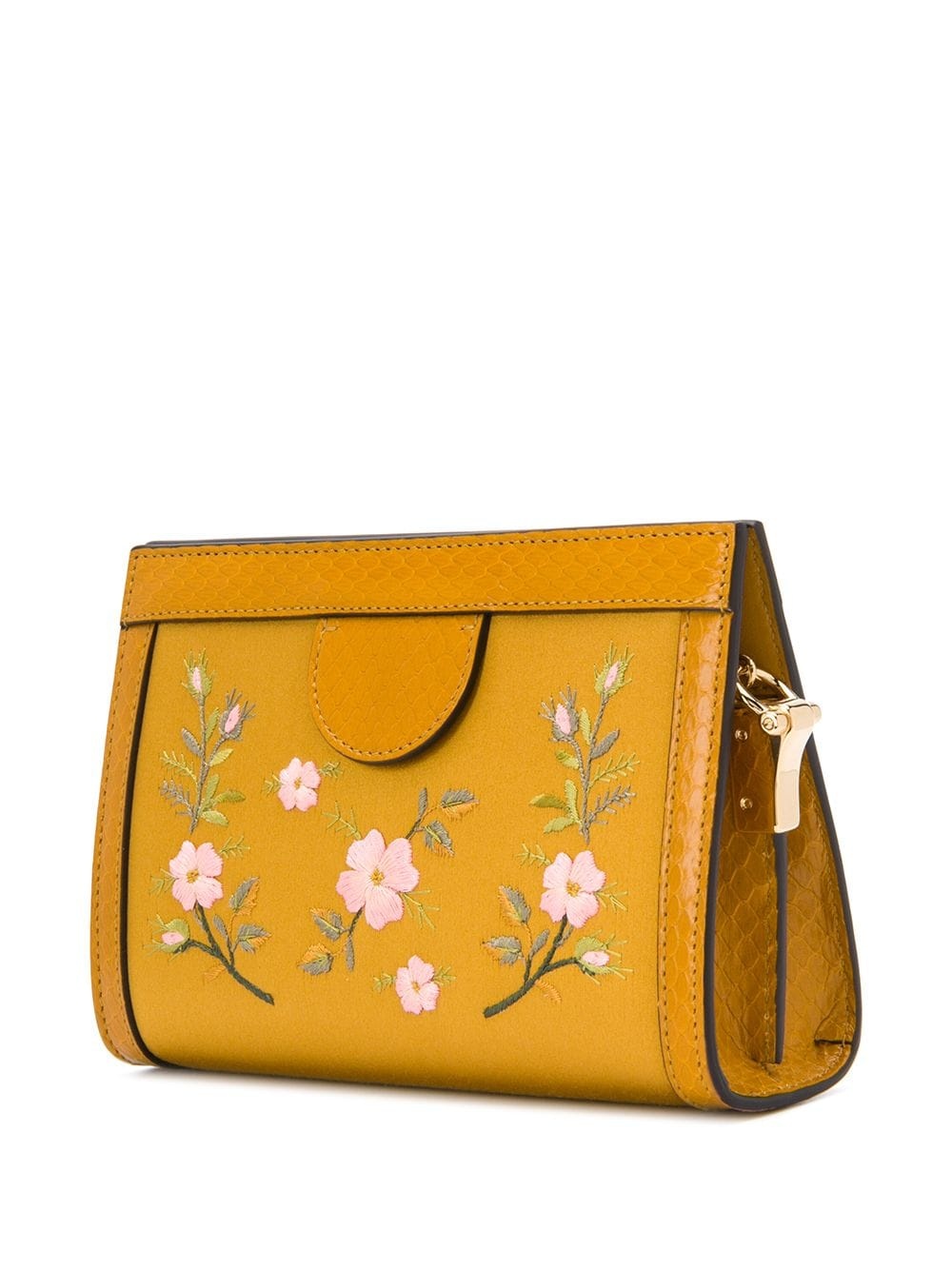 Ophidia floral print shoulder bag - 3