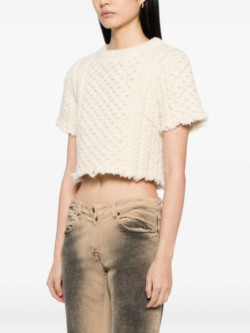 wool knitted top - 3