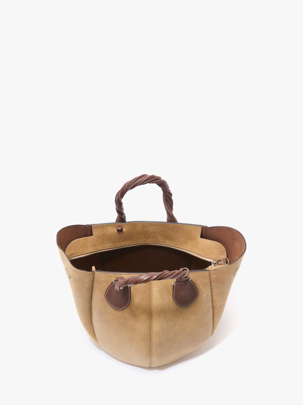 SMALL PUNCH TOTE - LEATHER SHOULDER BAG - 3