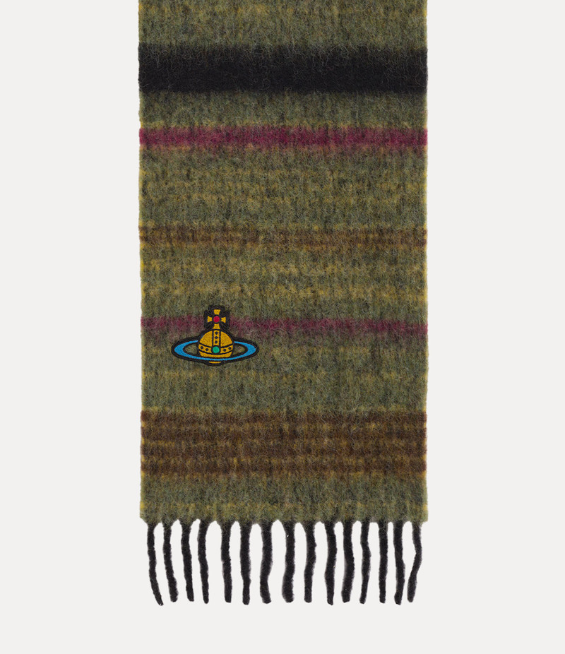 Vivienne Westwood CHUNKY MULTI STRIPE SCARF outlook
