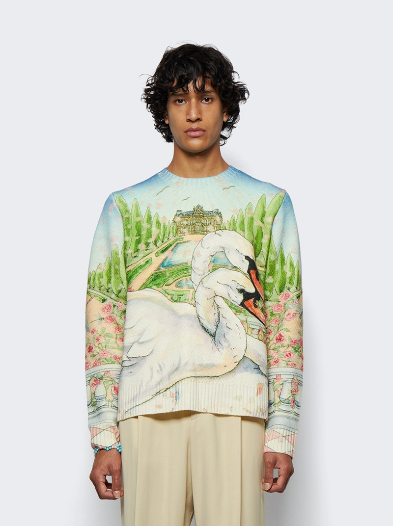 L'Amour En Fleur Merino 모직 점퍼 3