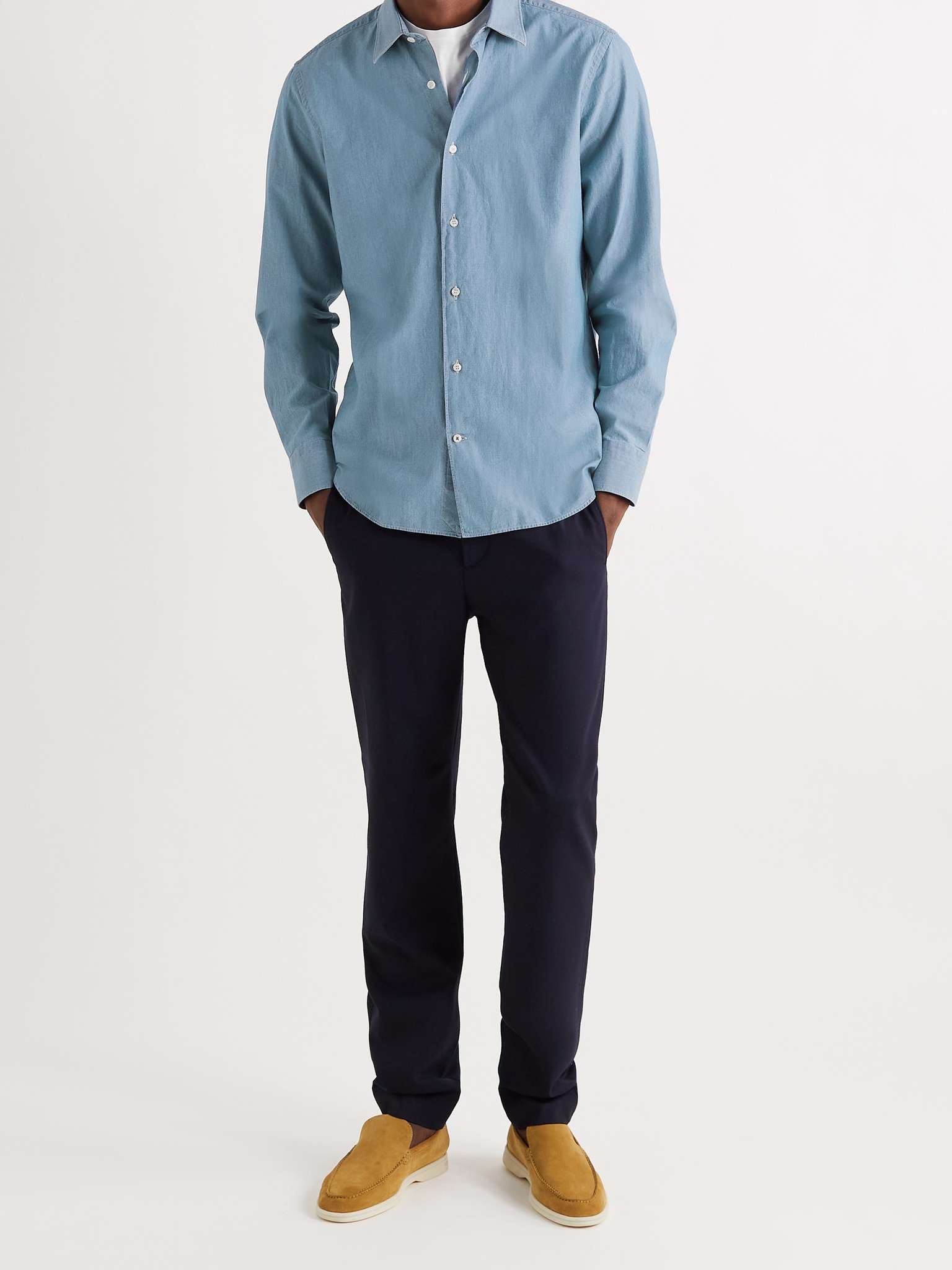 Arthur Preston Cotton-Chambray Shirt - 2