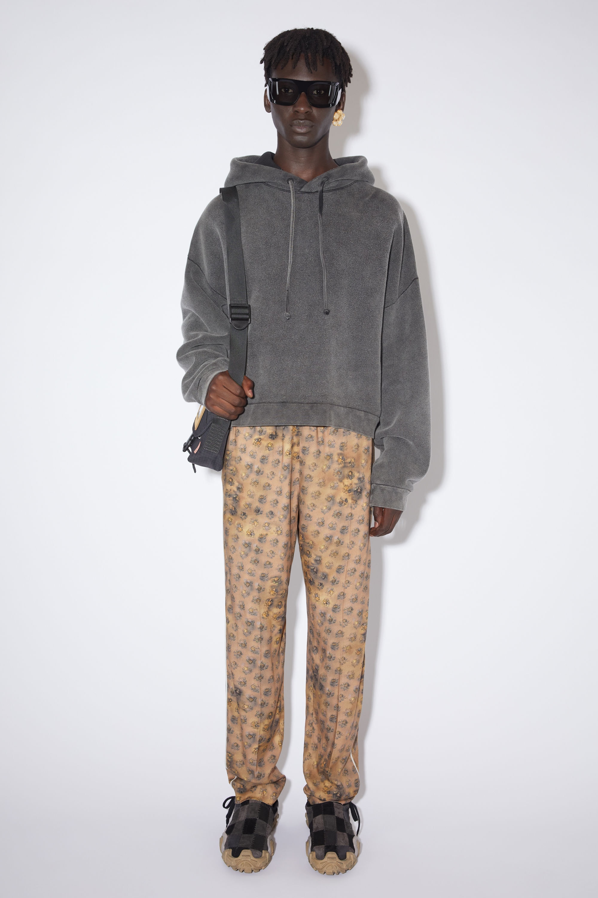 Printed trousers - Sand beige/yellow - 2