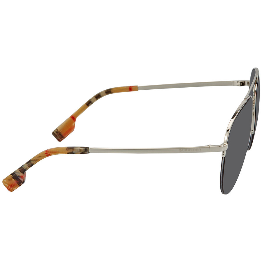 Burberry Grey Pilot Ladies Sunglasses BE3113 130487 59 - 3