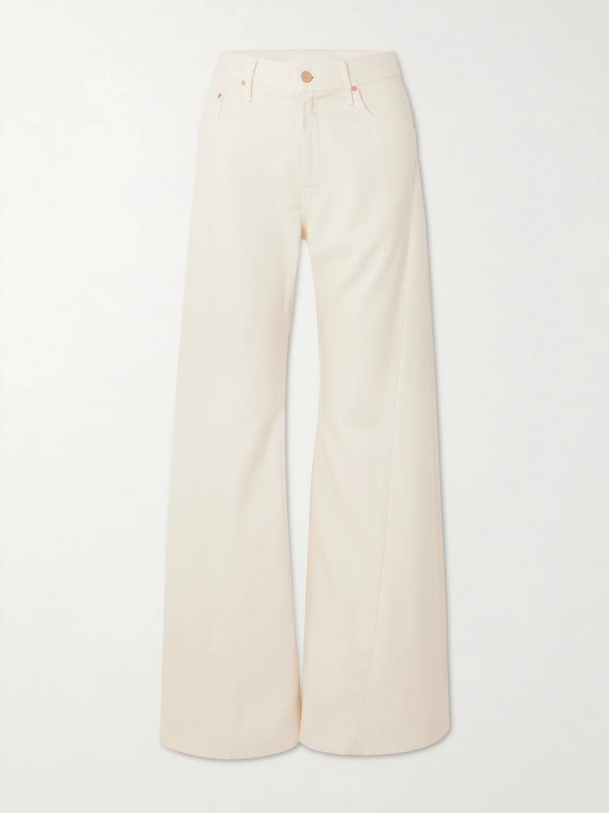Snacks! The Lemon Twist Sneak High-rise Wide-leg Jeans - 1