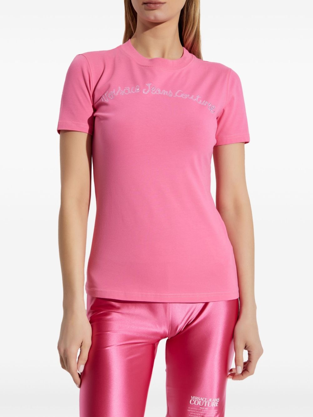 logo-embellished T-shirt - 3