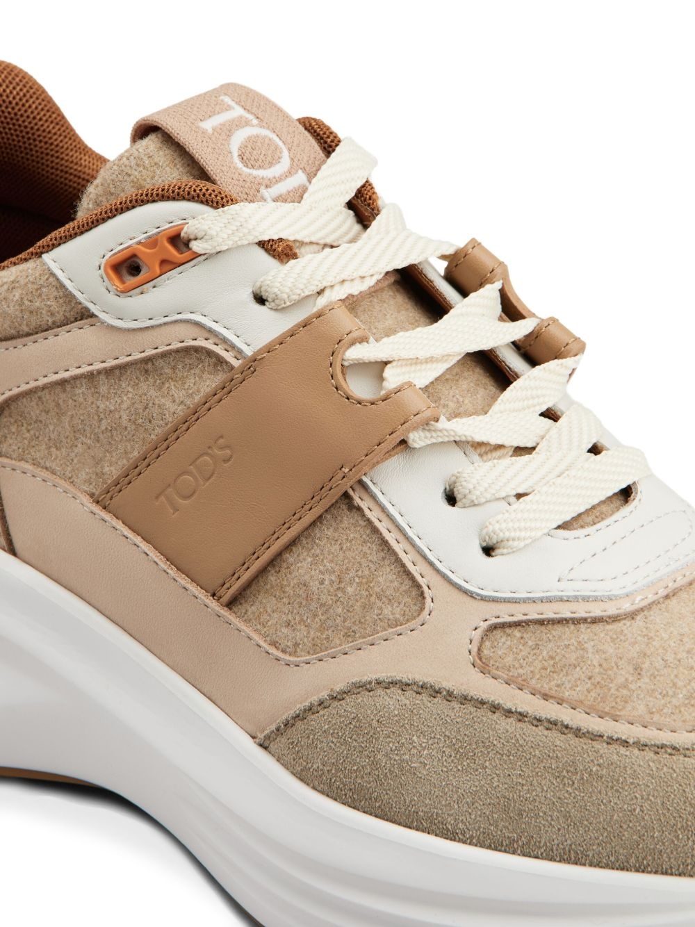 panelled sneakers - 5