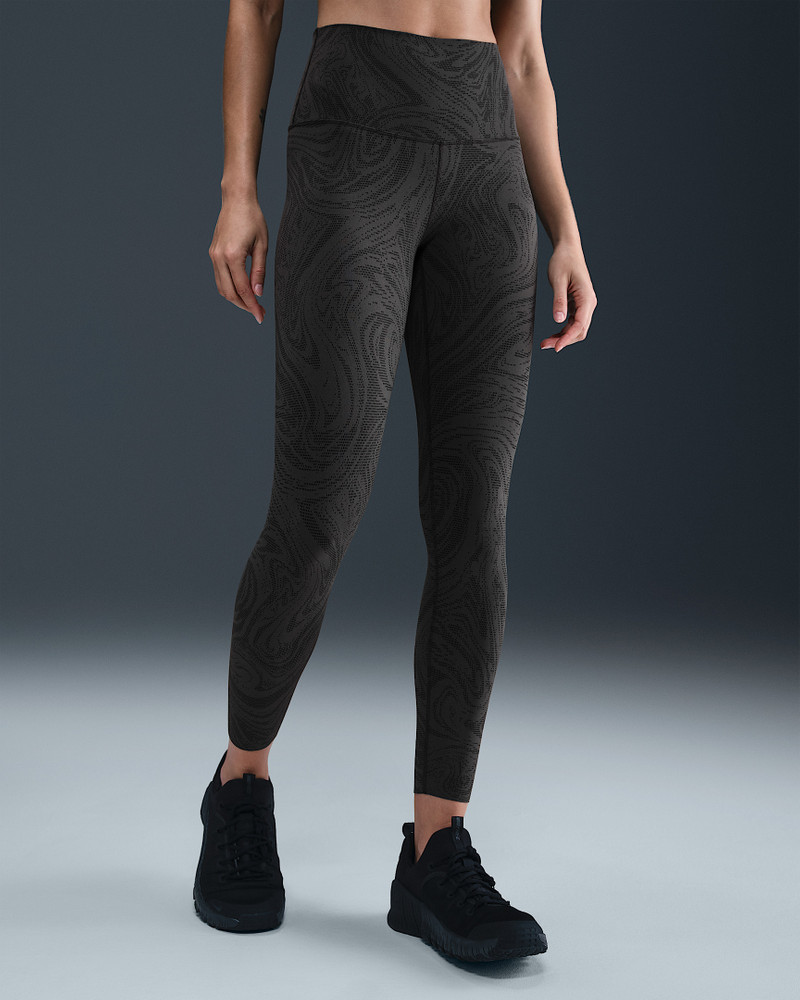 Nike Nike Zenvy Women's Gentle-Support High-Waisted 7/8 Printed Leggings outlook