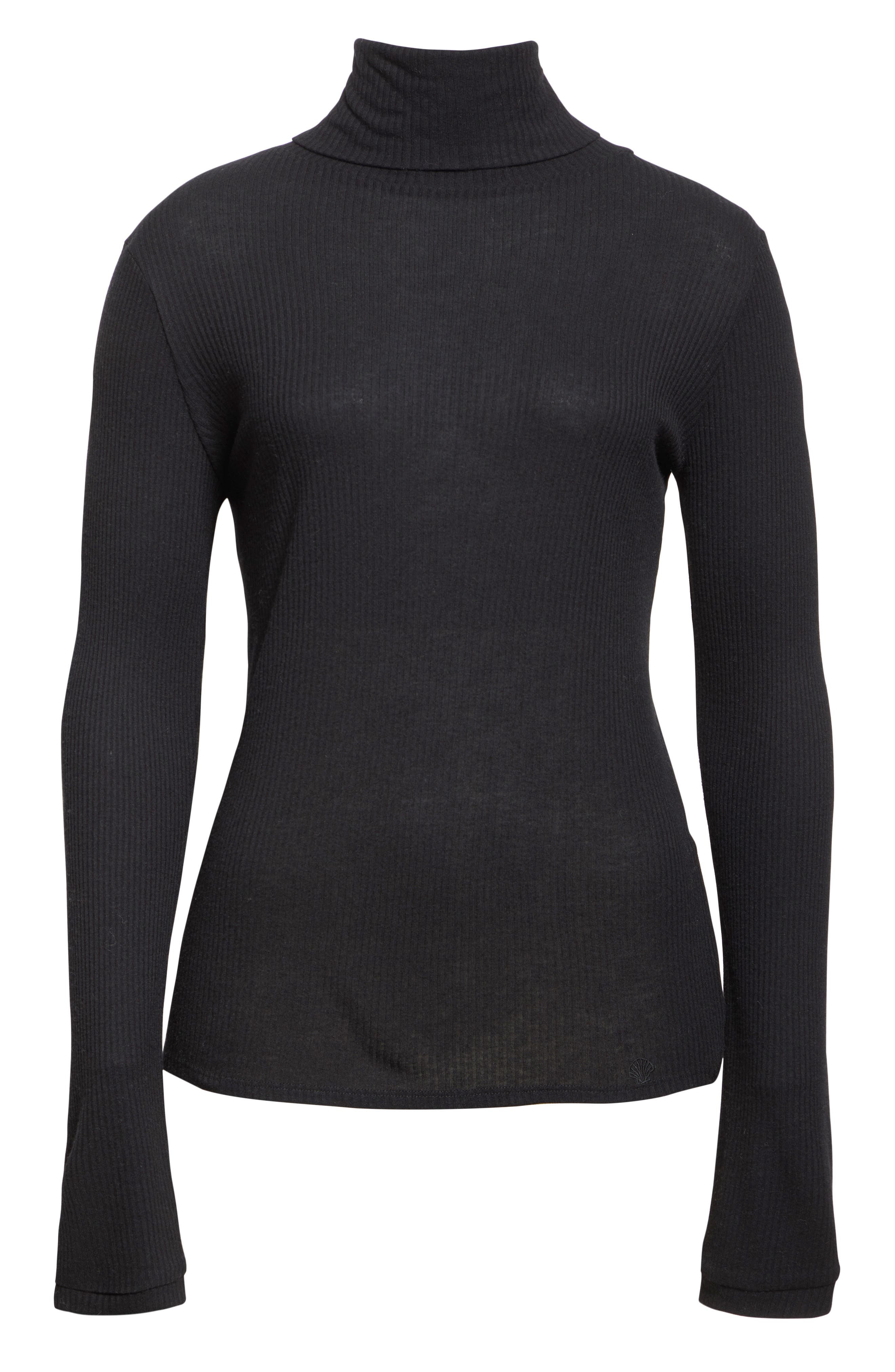 LOULOU DE SAISON Loulou Studio Turtleneck in Black at Nordstrom - 6