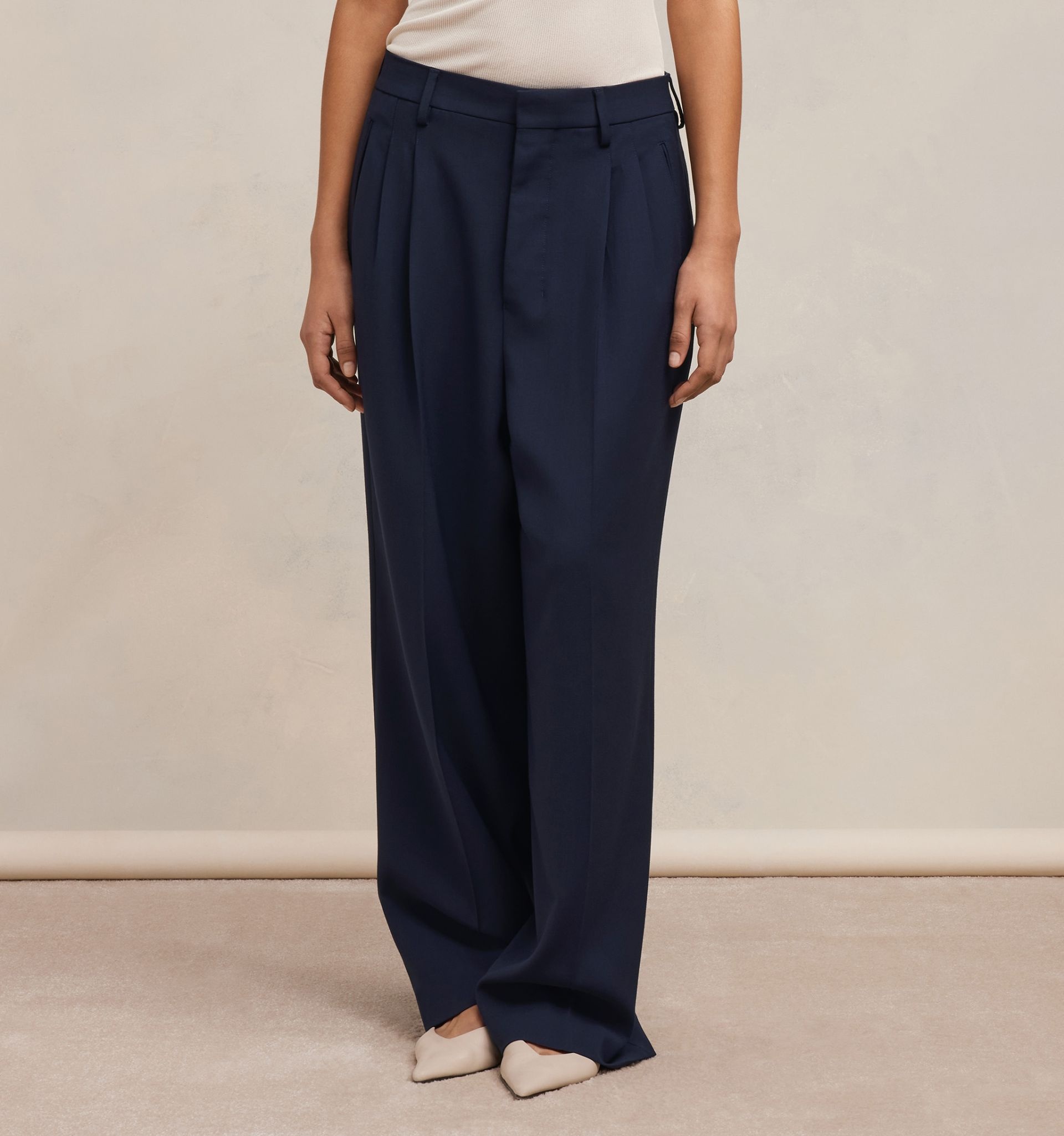 Straight Fit Trousers - 6