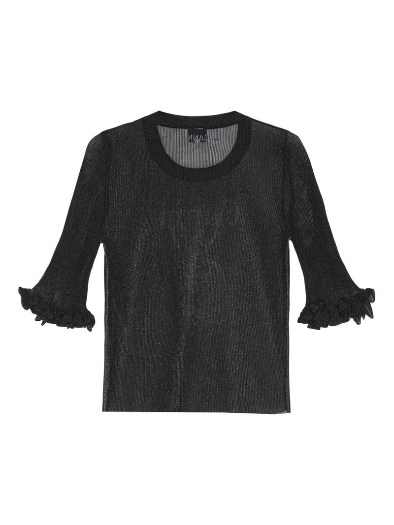 logo-jacquard T-shirt 6