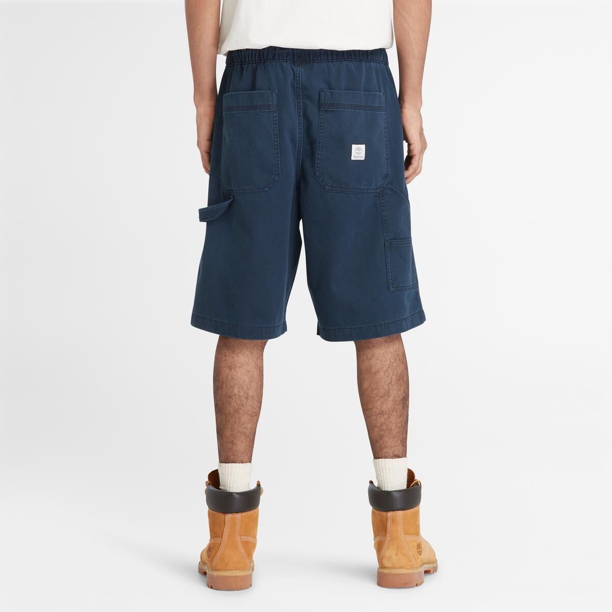 Timberland Washed Heavy Twill Carpenter Shorts 'Navy' A5TM7-433 - 3